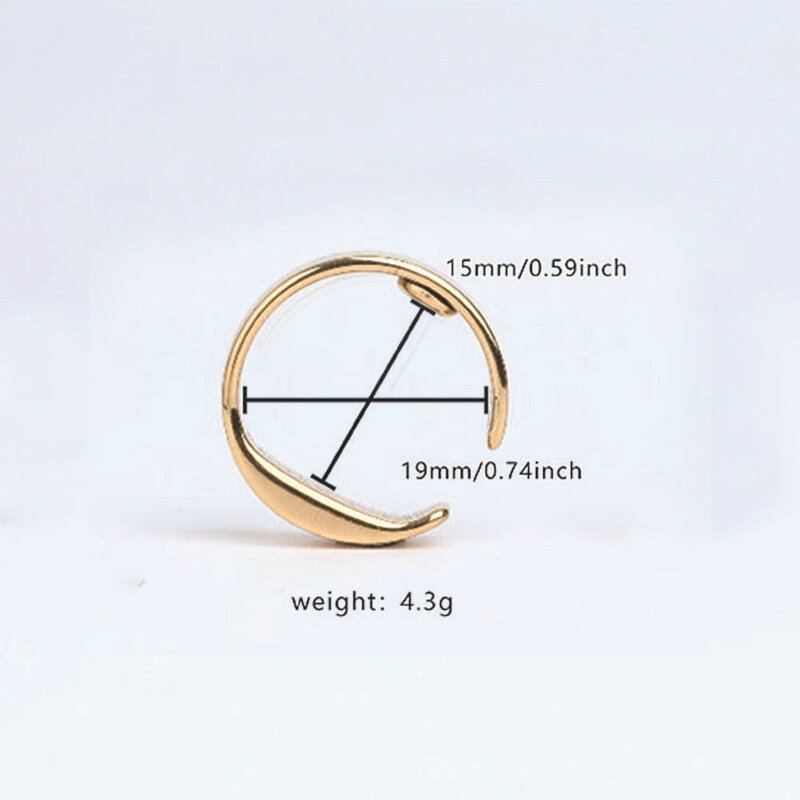 Ring Manufacturer - Unisex Anti-Snoring Acupressure 18K Gold Plated Alloy Customizable Bezel Setting