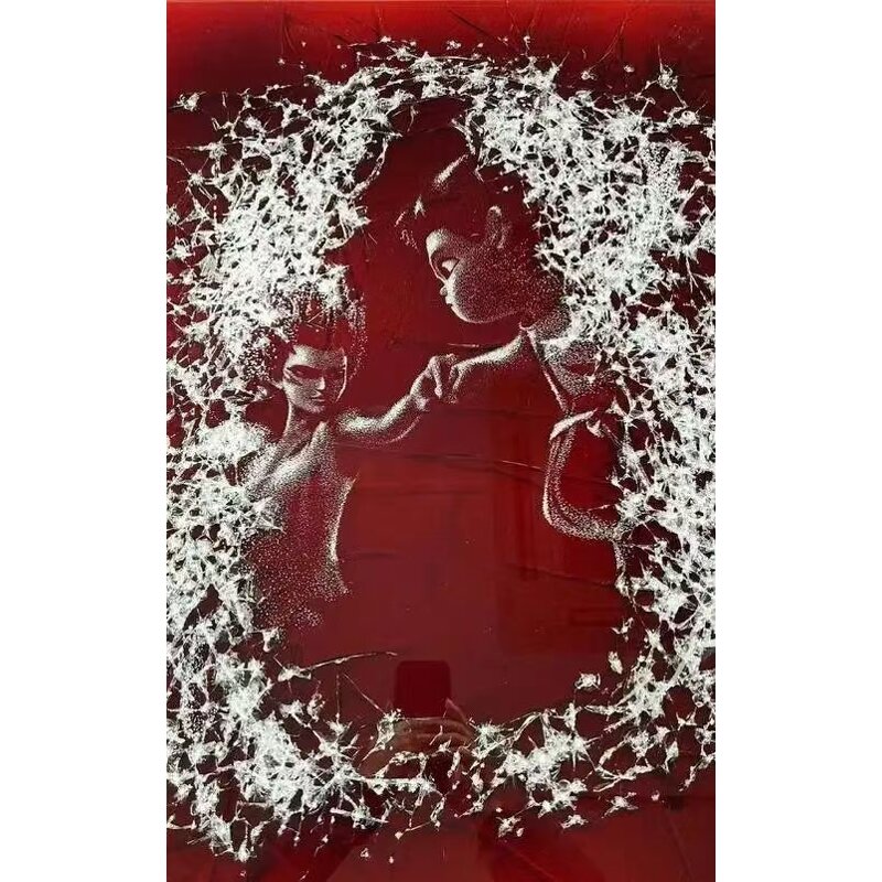 Glass Painting Manufacturer - Chinese Intangible Cultural Heritage Handmade Special Gift for Family Friends