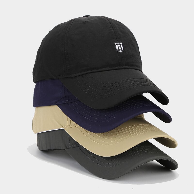 Running Cap Manufacturer - OEM Custom 6 Panel Embroidery Laser Cut Perforated for Athletic Use