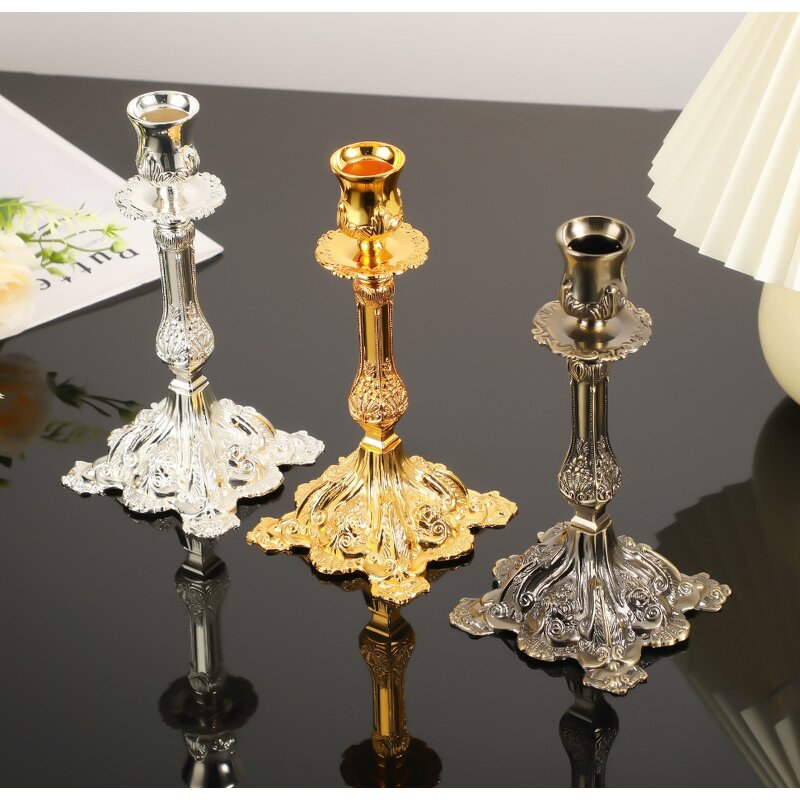 Candlesticks Set Manufacturer - Alloy Shabbat Jewish Sabbath for Bat Mitzvah Gift