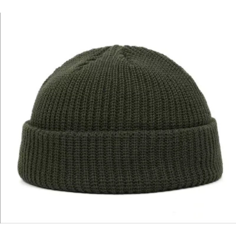 Knitted Beanie Manufacturer - Custom Colors Double Layer Inner Cap for Cold Weather Digital Printing Brand Image