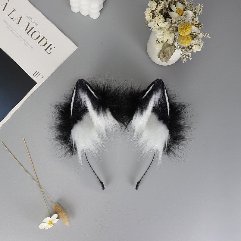 Cat Ear Headband Manufacturer - New Style Comfort Material Plush Anime Fox Ears Fashion for Girls Night Party