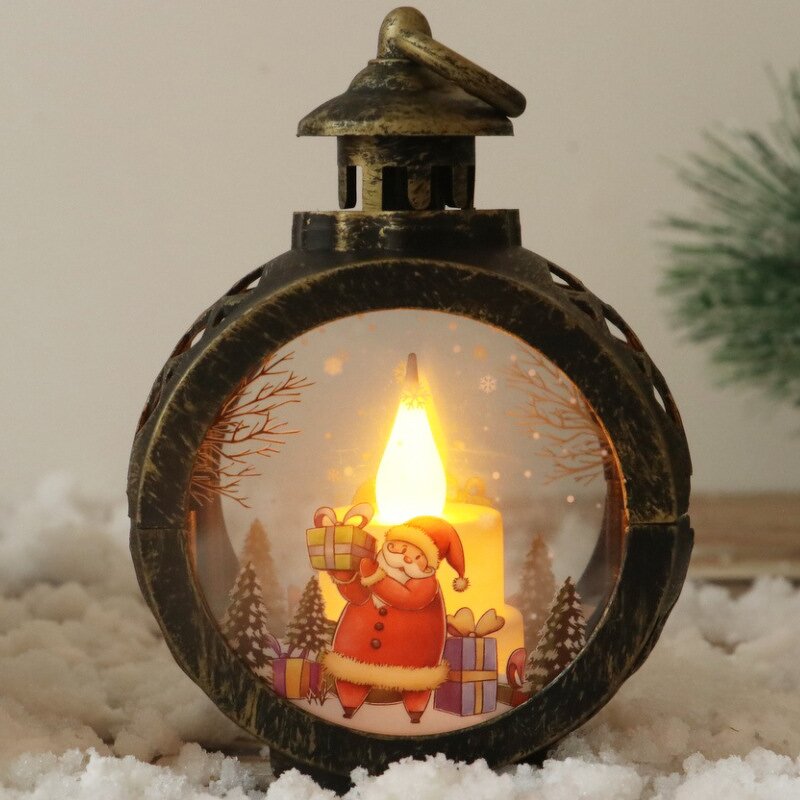 Table Lamp Manufacturer - Kids Christmas Night Light Vintage Oil Lamp Livingroom Bedroom Decor Festive Atmosphere