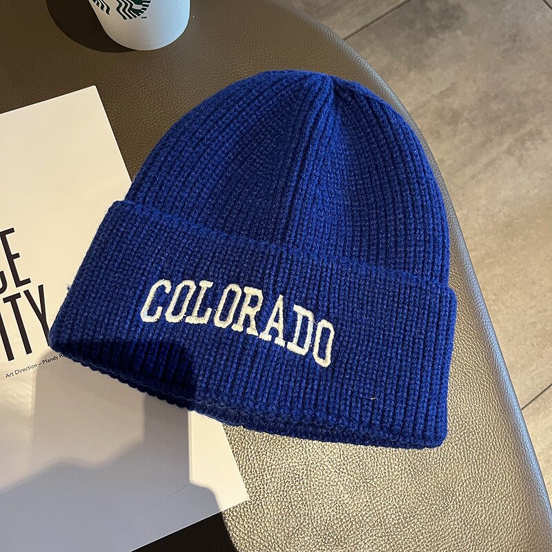 Beanie Cap Manufacturer - Hot Sale Premium Casual Comfortable Winter 100% Cotton with Embroidery