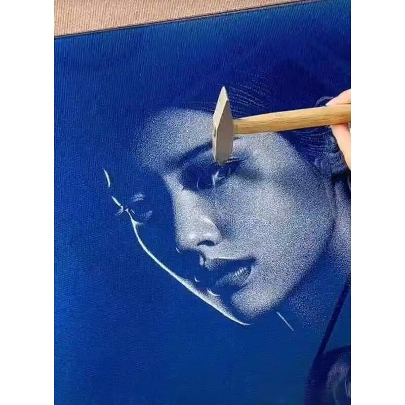 Hammer Painting Manufacturer - Chinese Intangible Cultural Heritage Handmade Special Gift for Family Friends