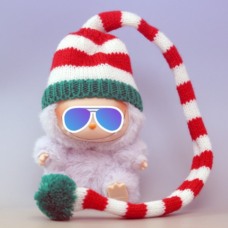 Doll Clothing Manufacturer - Christmas Costume Props Cute Cartoon Themed Blind Box 17cm Cotton for Labubu