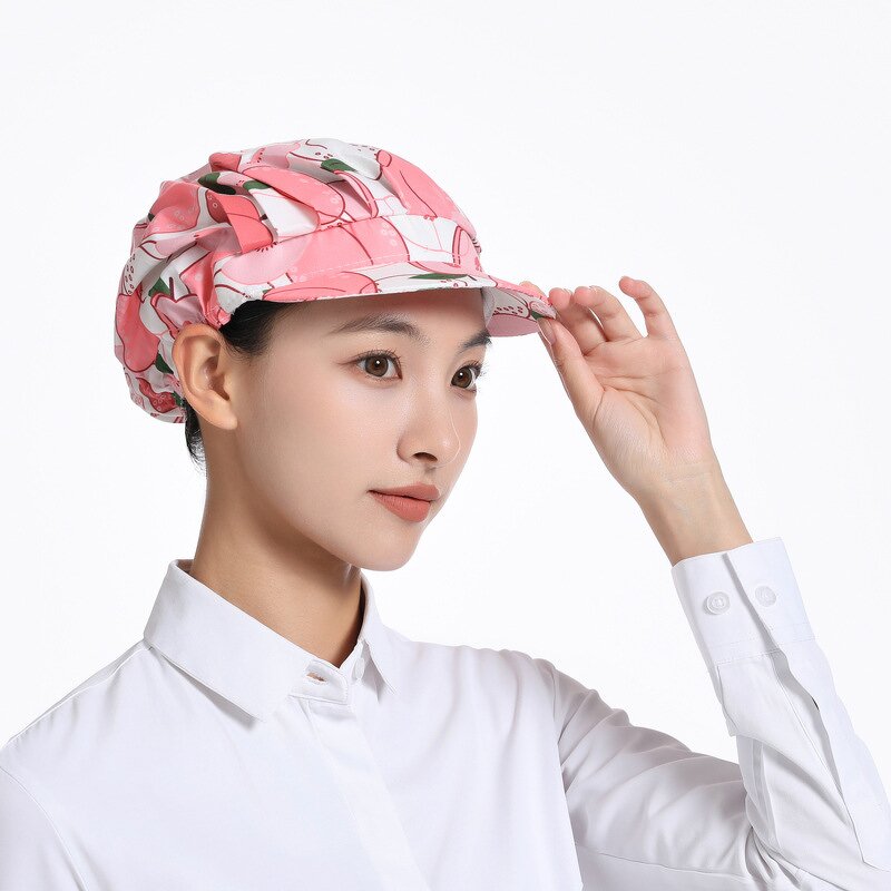 Nursing Scrubs Caps Manufacturer - Custom Logo Laboratory Practical Nurse for Women Men Beauty Hats Printing Adjustable