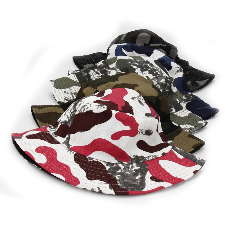 Basin Hat Manufacturer - Adult Outdoor Sunshade Camouflage Design Wholesale Classic Fishing