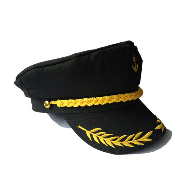 Pilot Hat Manufacturer - Unisex Adult Embroidered Halloween Party Costume Accessory Captain for Teens