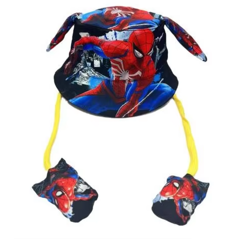 Bucket Hat Manufacturer - 8 Color Kids Cartoon Fisherman Anime Cute Big Ear Velour Cycling for Summer Outdoor Sunshade