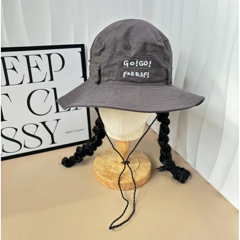 Bucket Hat Manufacturer - High Quality Summer UV Protection Custom Logo 3D Embroidery 100% Polyester