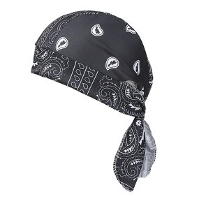 Durag Manufacturer - Unisex Silky Satin Custom Paisley Print Long Tail Headwrap Hip Hop Wave Cap