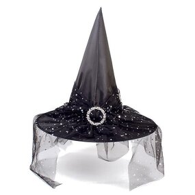 Witch Hat Manufacturer - Halloween with Wide Brim and Pointy Spikes Striped Style for Children's Parties