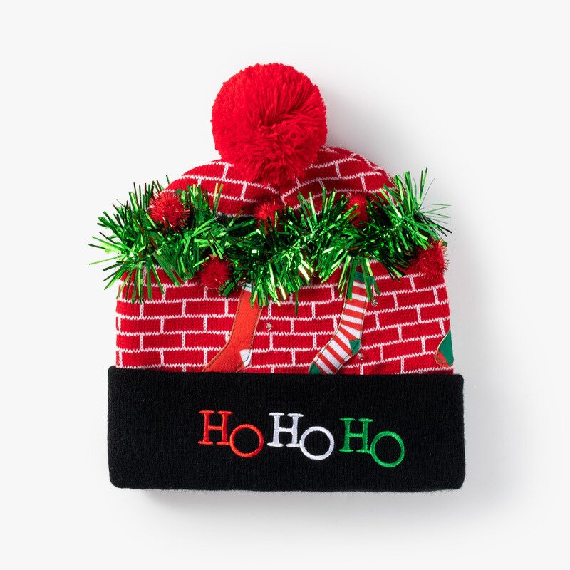 Beanie Cap Manufacturer - Arrival Lightweight Winter Warmth with Digital Printed Letter for Christmas