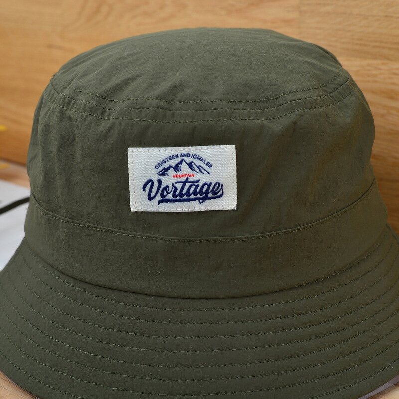 Bucket Hat Manufacturer - OEM Foldable Big Brim with String Quick Drying Embroidery for Casual
