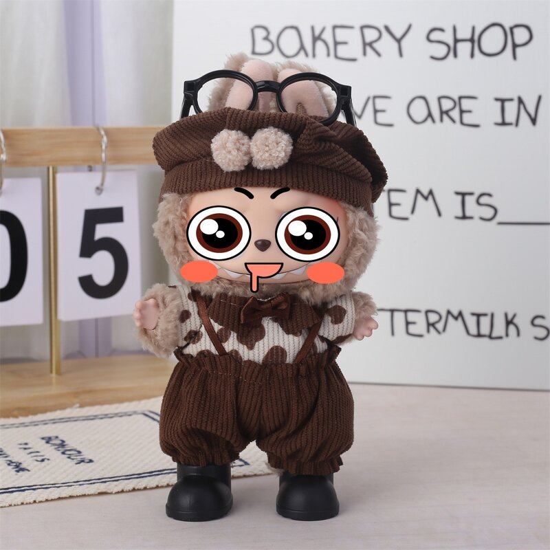 Doll Bucket Hat Manufacturer - Brown Series Natural Grass Unisex for Daily Outdoor Travel for Labubu