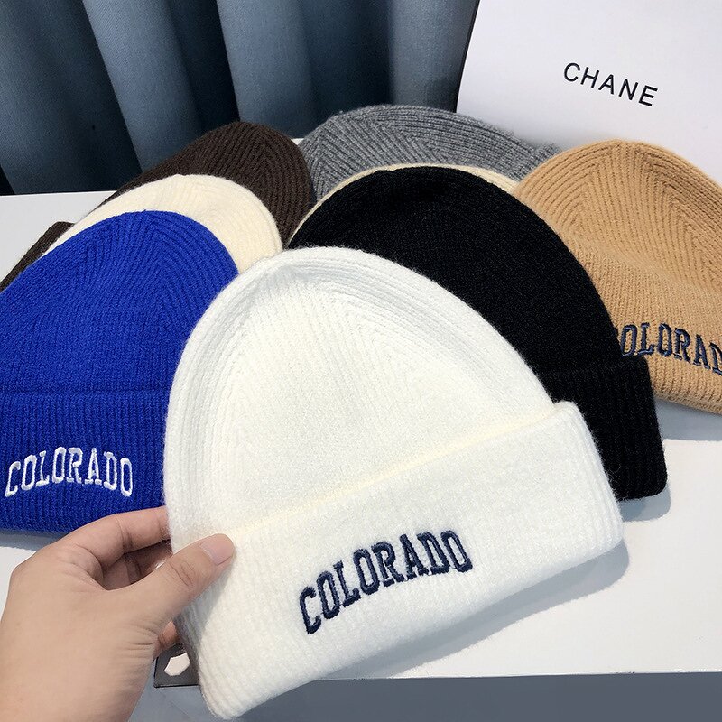 Beanie Cap Manufacturer - Hot Sale Premium Casual Comfortable Winter 100% Cotton with Embroidery