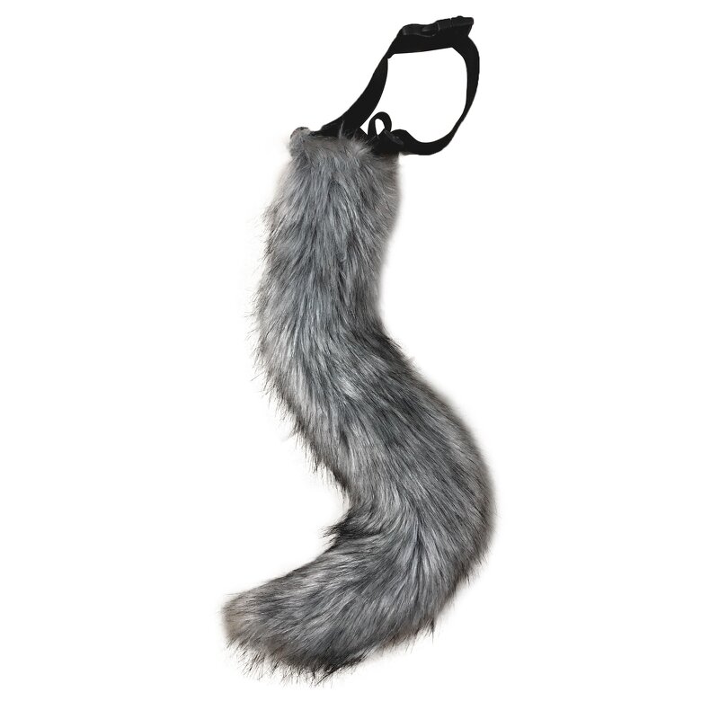 Fox Tail Costume Manufacturer - Factory Direct Sexy Anime Cosplay Fluffy Faux Fur with Belt Clip