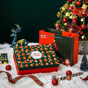 Gift Box Manufacturer - Wholesale Amazon Hot Selling Christmas Packaging with Stamping for Holiday