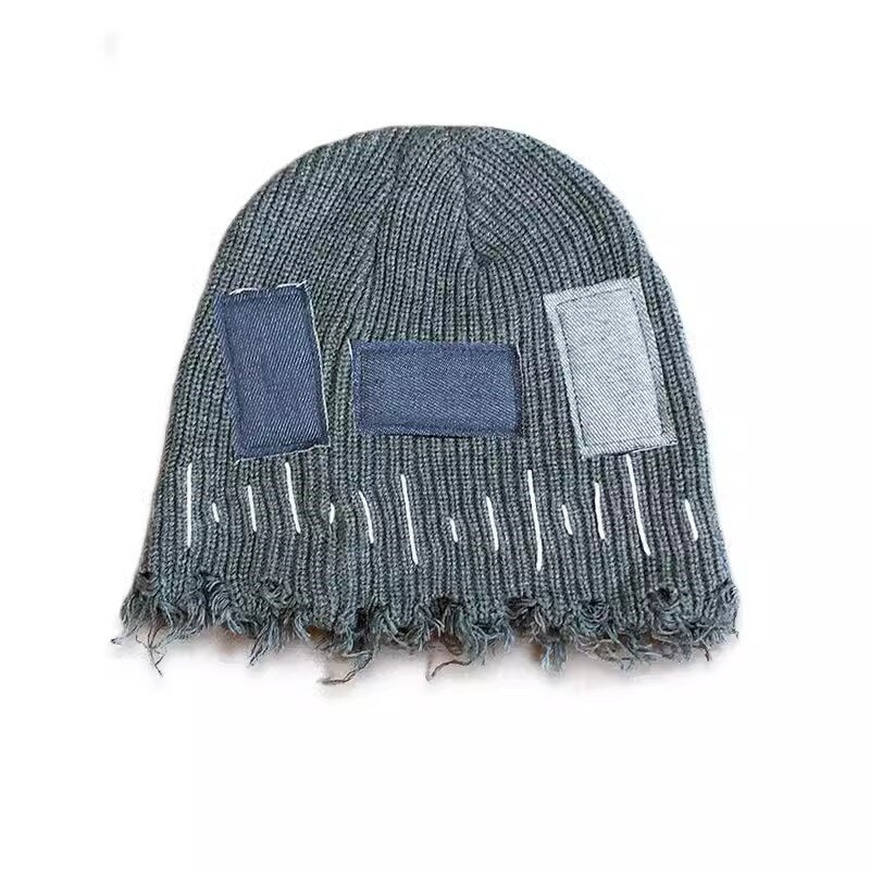Knitted Hat Manufacturer - Unisex Winter 100% Cotton with Embroidery for Travel