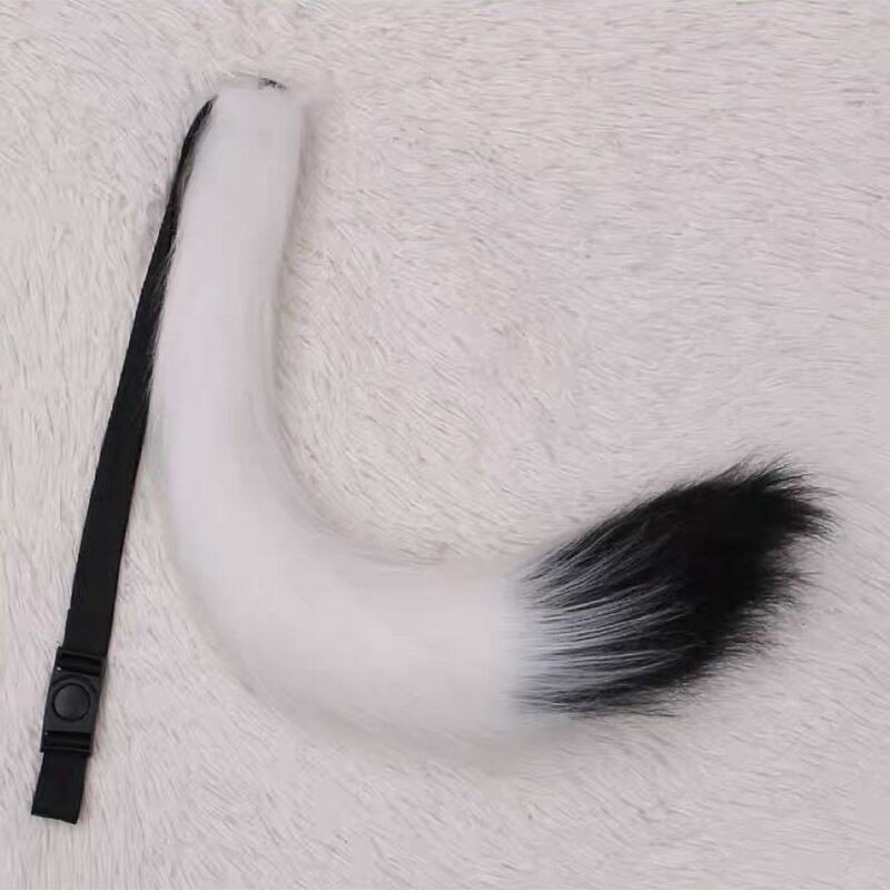 Fox Fur Tail Manufacturer - New Hot Sale Fashion Faux with Adjustable Belt for Women's Cosplay