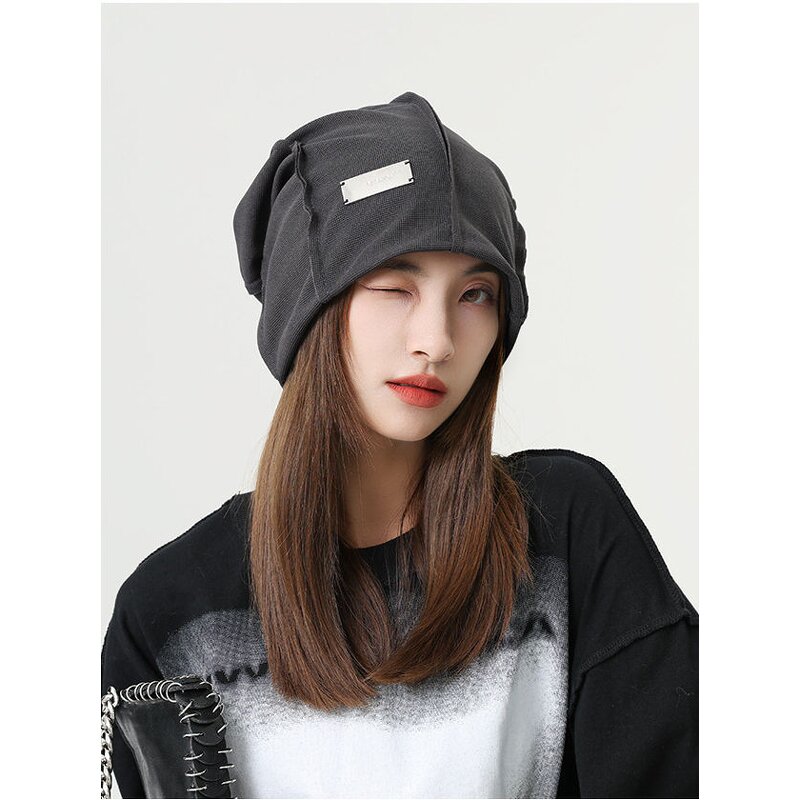 Beanie Cap Manufacturer - Custom Metal Logo Fashion Knitted Warm for Unisex