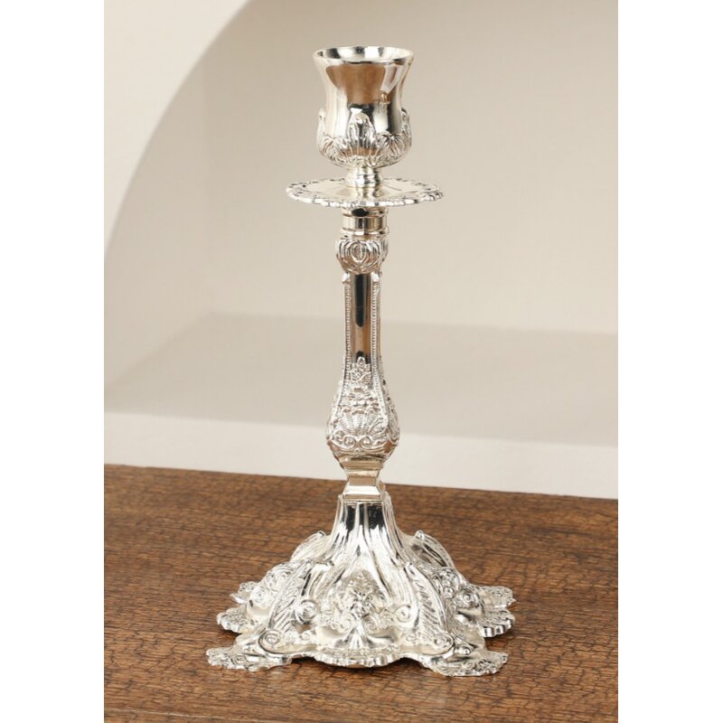 Candlesticks Set Manufacturer - Alloy Shabbat Jewish Sabbath for Bat Mitzvah Gift
