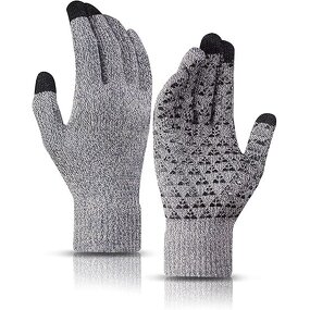 Gloves Manufacturer - Thick Winter Fabric Warm Touch Screen Custom Logo Anti Slip for Cold Weather