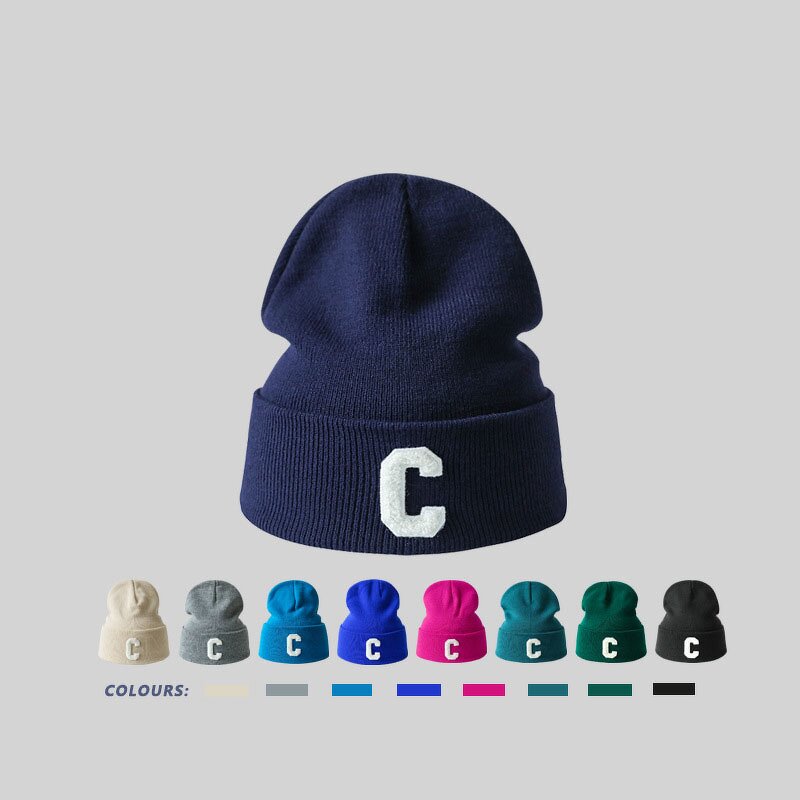 Beanie Cap Manufacturer - Factory Direct Men Women Letter C Simple Fashion for Outdoor Business