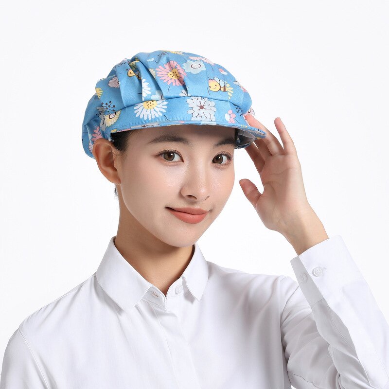 Nursing Scrubs Caps Manufacturer - Custom Logo Laboratory Practical Nurse for Women Men Beauty Hats Printing Adjustable