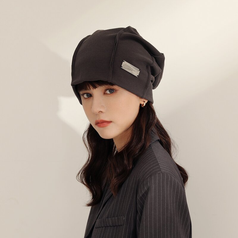 Beanie Cap Manufacturer - Custom Metal Logo Fashion Knitted Warm for Unisex