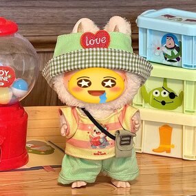 Doll Clothing Set Manufacturer - First Second Generation Party Accessory Cute Cartoon Outfit for Labubu