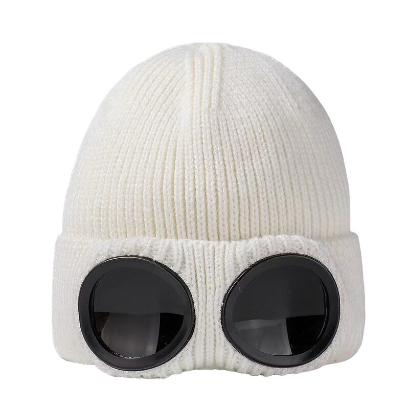 Beanie Hat Manufacturer - Unisex Designer Printed Sunglass Winter Knitted Warm Soft