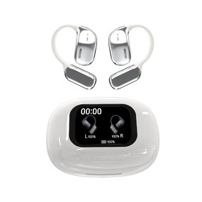 Smart Earbuds Manufacturer - 2025 JM16 AI Translation 150 Languages BT 5.4 LCD Touch Screen Travel