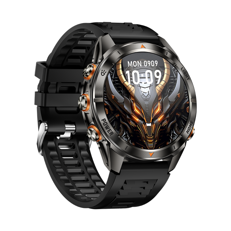 Smartwatch Manufacturer - 2025 KT80 Flashlight BT Call 1.46Inch 3ATM 100+ Sports Modes Relojes