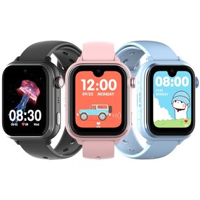 Kids Smart Watch Manufacturer - 2025 M12 SANVNET 4G AMOLED GPS+WiFi Camera Video Call SOS