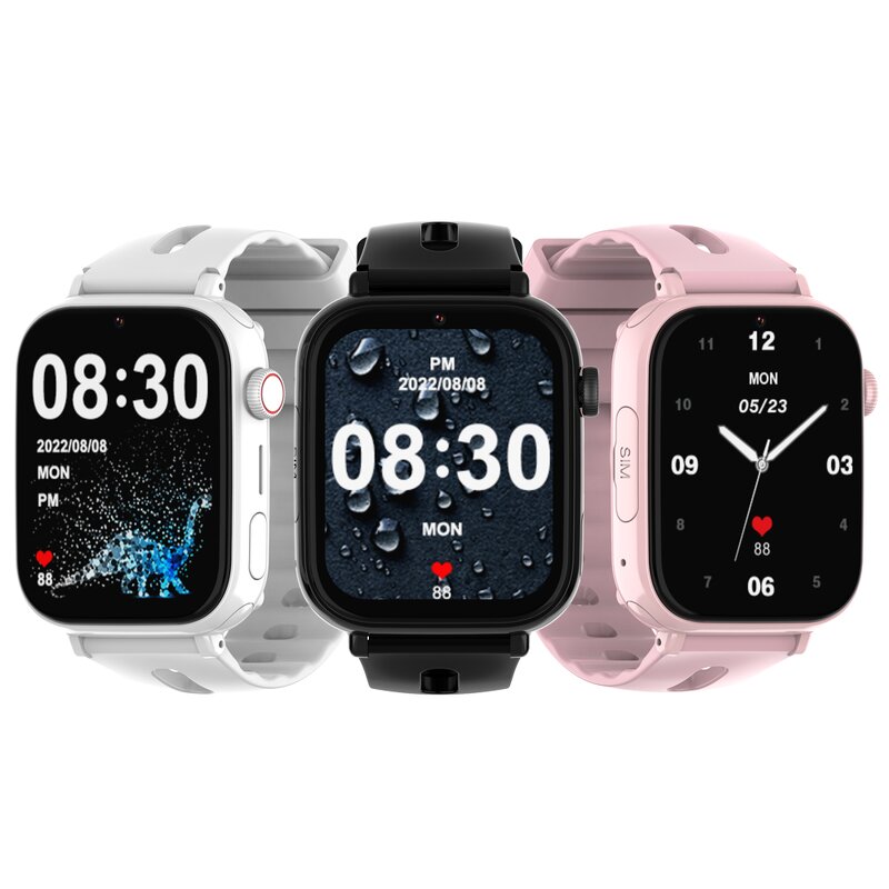 Kids Smart Watch Manufacturer - DF90 SANVNET 4G Camera LBS+GPS+WiFi Chat SOS Video Call 2025