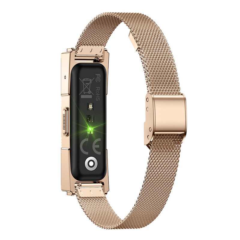 Smart Bracelet Manufacturer - 2025 SANVNET DS02 24h Heart Rate 1ATM Waterproof Screenless Fitness Tracker