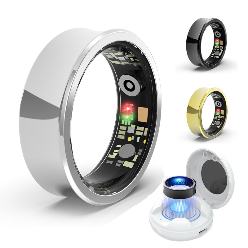 Smart Ring Manufacturer - 2025 Sanvnet GR15 50M Waterproof Step Count Blood Pressure Sleep Monitor