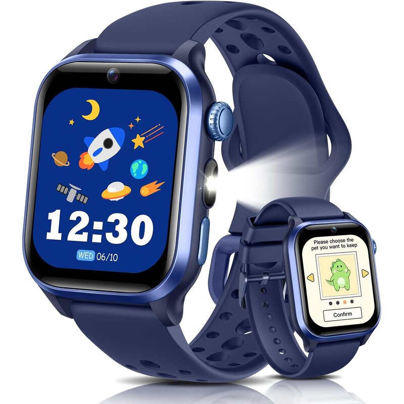 Kids Smart Watch Manufacturer - SANVNET G71 2025 Audio Recording Flashlight IP68 Heart Rate
