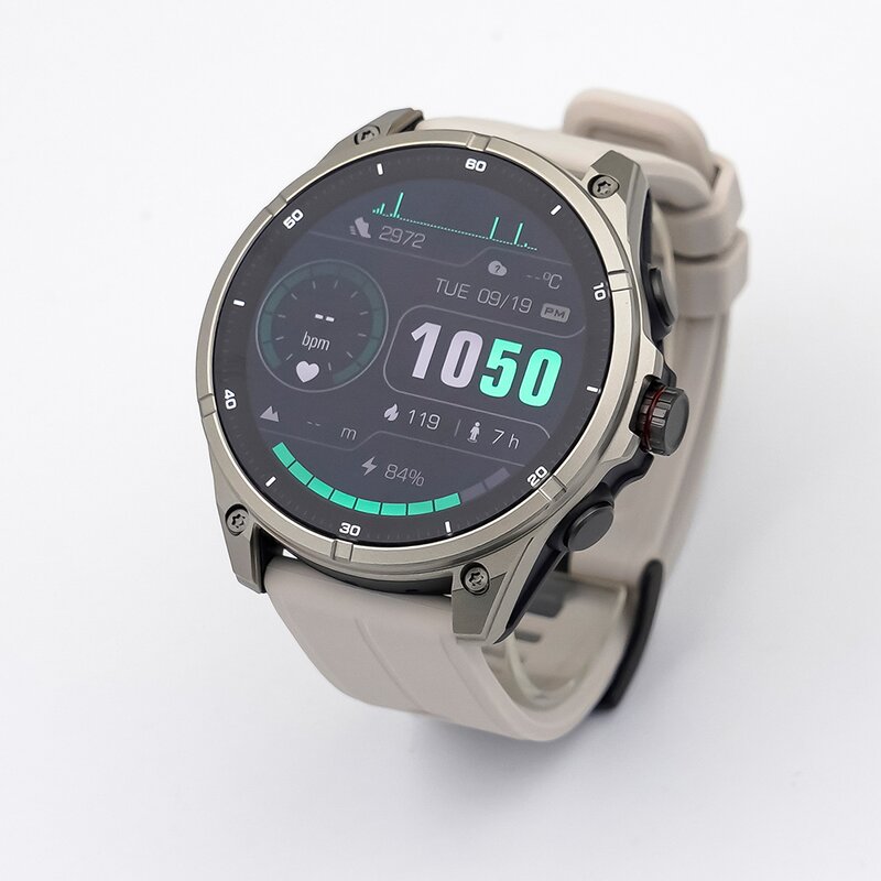 Smartwatch Manufacturer - 2025 FT66 1.43'' AMOLED GPS Flashlight Compass 50m Altitude Air Pressure