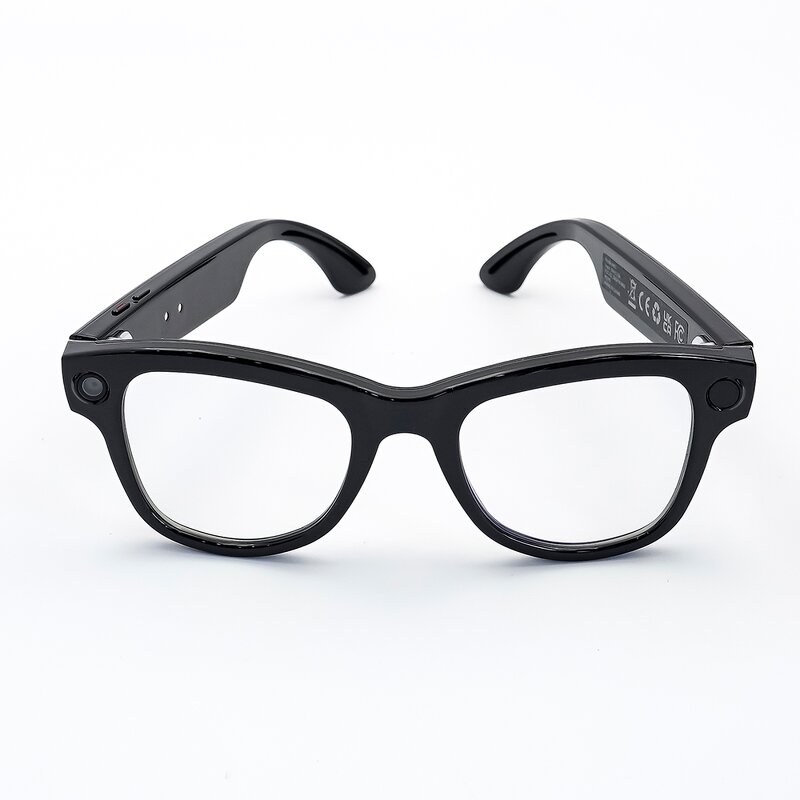 Smart Glasses Manufacturer - SANVNET 2025 GS5 Max Charging Case 8MP Camera 4K Dual Lenses