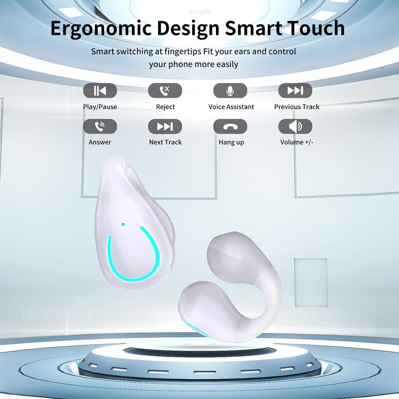 TWS Earbuds Manufacturer - 2025 YYK-Q71 LED Screen BT Call Noise Cancelling Call Music Smart
