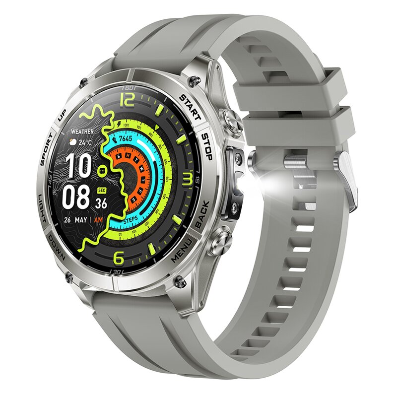 Smartwatch Manufacturer - SANVNET SNT PathFinder GPS 1.43inch AMOLED Barometer 50M Waterproof 2026