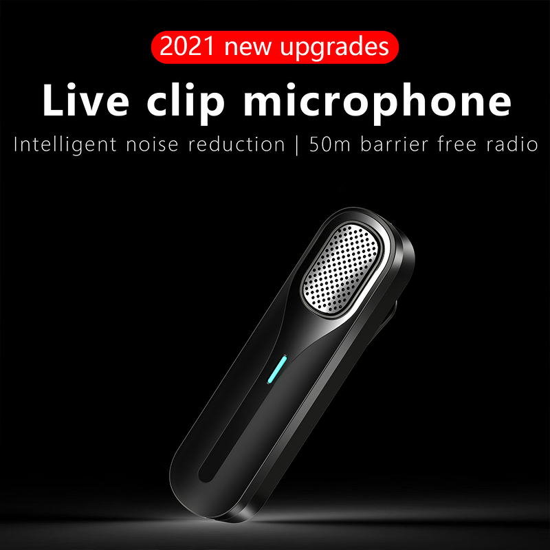 Lavalier Microphone Manufacturer - Clip on Mini Wireless Stereo Type C 2.4G for Iphone/ipad Vlog