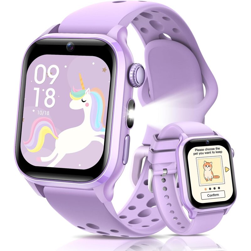 Kids Smart Watch Manufacturer - SANVNET G71 2025 Audio Recording Flashlight IP68 Heart Rate