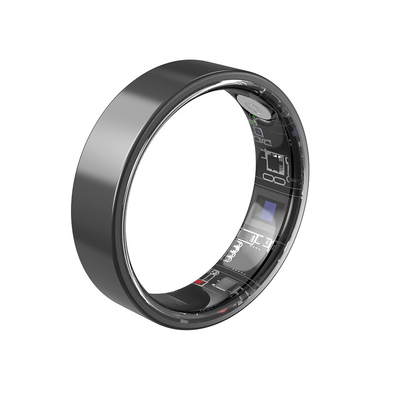 Smart Ring Manufacturer - 2025 SANVNET TK5 Heart Rate 5ATM+IP68 Waterproof Charging Box Fitness Tracker