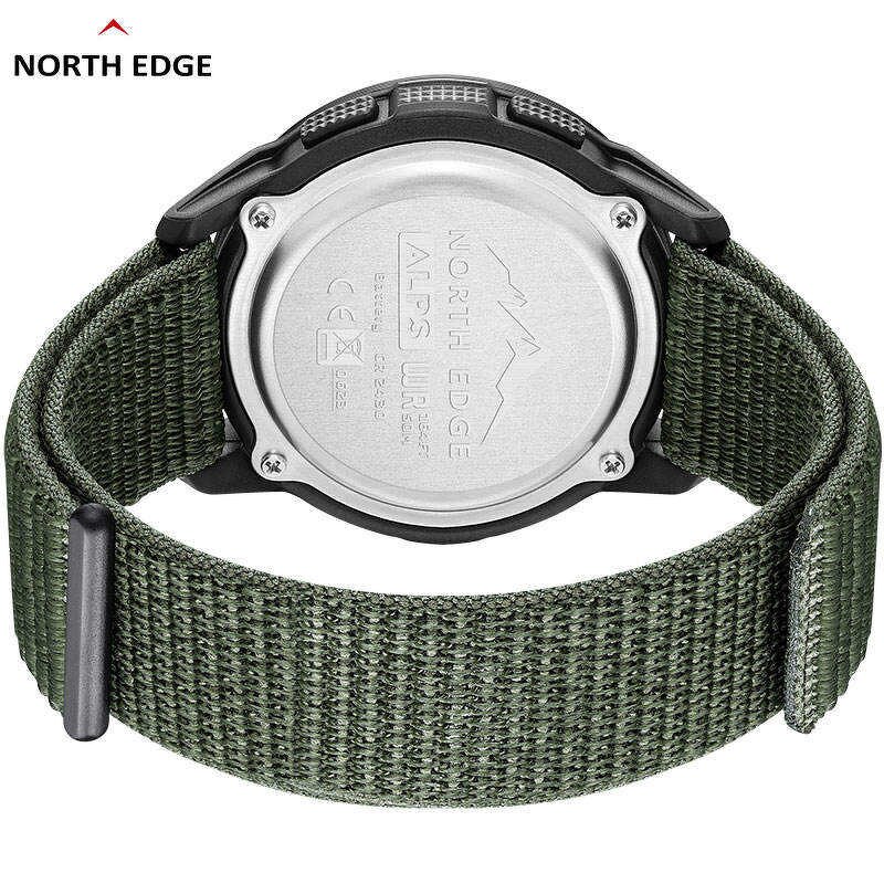 Digital Watch Manufacturer - North Edge ALPS 50M Waterproof Compass Pedometer Outdoor Men 2026