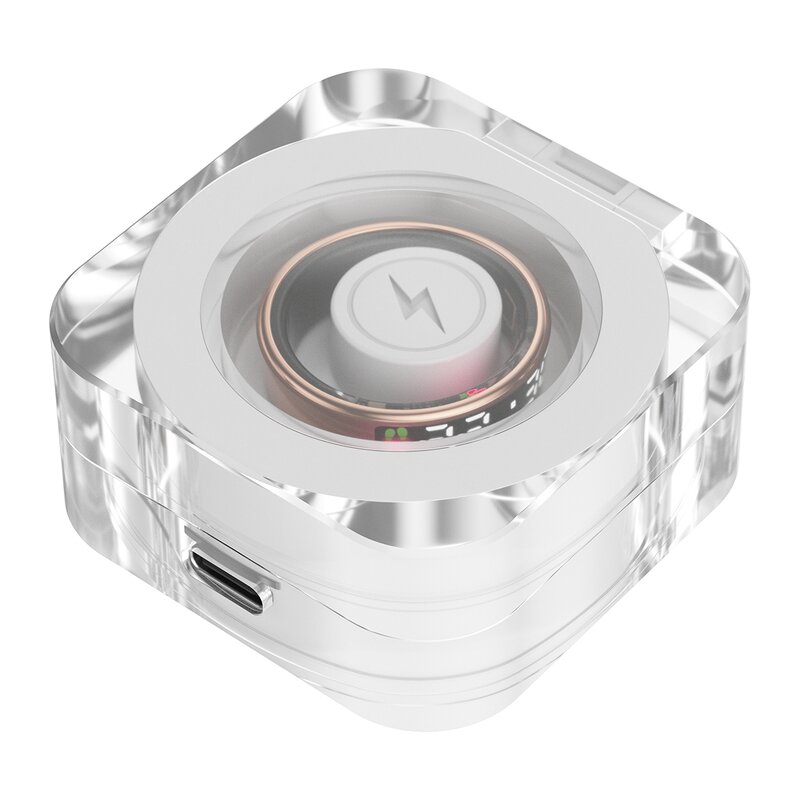 Smart Ring Manufacturer - SANVNET SR08 2025 Screen Sport Heart Rate IP68 Waterproof Health Tracker