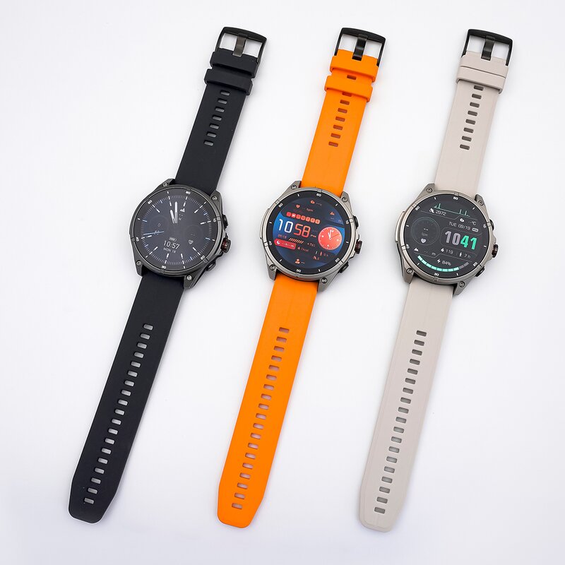 Smartwatch Manufacturer - 2025 FT66 1.43'' AMOLED GPS Flashlight Compass 50m Altitude Air Pressure